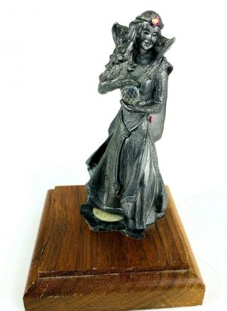 Michael Ricker Pewter The Wizard of Winter Collectible Figurine VTG 1992 2