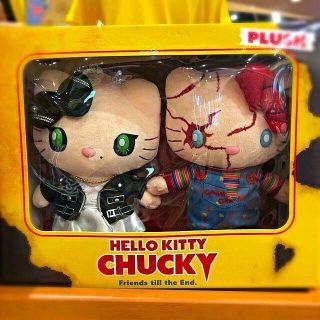 Usj Limited Osaka Sanrio Hello Kitty Chucky Set Plush Doll 2018 Halloween