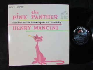 The Pink Panther Henry Mancini Us Vinyl Lp Soundtrack Lp Lsp - 2795 Vg