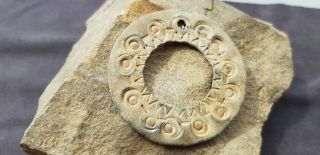 A Thrilling Very Rare Ancient Viking Pendant/amulet L80b