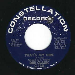 Northern Soul - Dee Clark On Constellation - " That 