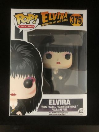 Funko Pop Tv Mistress Of The Dark Elvira Vinyl Figure 375 (vaulted)