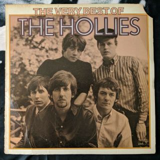 The Hollies - The Very Best Of The Hollies Lp 1975 United Artists W/ " Bus Stop "