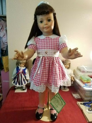 Vintage Patti Playpal Black Cherry Walker Doll G - 35 - 7 1961