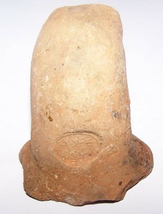 Iron Age Ll Terra Cotta Jar Handle With Stamp (israelte,  Time Of The Kings) - 8