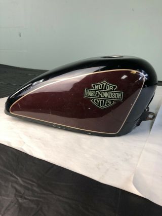 Vintage Harley Davidson Sportster Peanut Tank Gas Fuel Tank Ironhead Bobber Xl