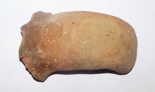 Iron Age Ll Terra Cotta Jar Handle With Stamp (israelte,  Time Of The Kings) - 7