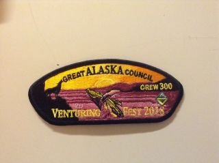 Great Alaska Council Venturingfest 2018 Crew 300 Limited Csp Bsa