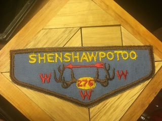 Shenshawpotoo Lodge 276 F1 Ff First Flap