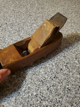 Vintage Antique Wood Hand Plane Old Auburn Tool Co Ny Late 1800 