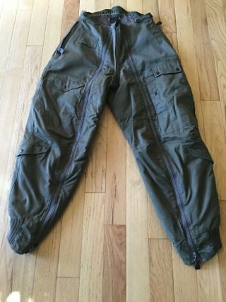 1940’s Ww2 Us Army Air Force A11 Flight Pants Trousers Bomber Pilot 30/32