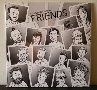 V/a - Friends X3 Lp Vinyl Fadeaway Records /100 Devine Saves The Day