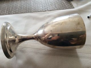 Sterling Silver Tiffany And Co.  Large Goblet