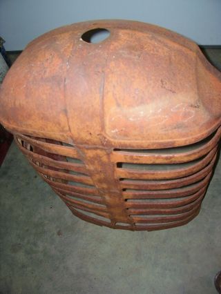 Vintage Massey Harris 44 Std Tractor - Grille Screen Assembly - Rat Rod ? - 1955