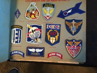 Military Patches,  Anti - Aircraft And Air Force -