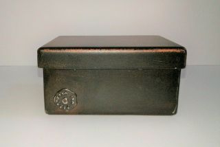 Jan Barboglio 2 Piece Hand Forged Iron Metal Stamped Trinket Box With Lid
