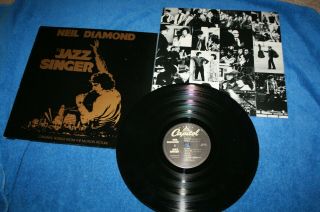 Neil Diamond The Jazz Singer Soundtrack Lp " America " Love On The Rocks