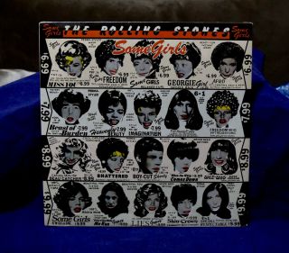 Rolling Stones Very Rare Lp Some Girls 1978 Usa 1stpress Out Of Print