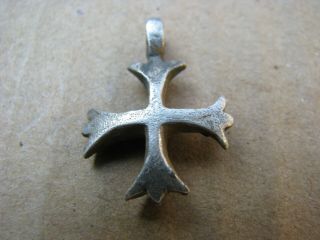Byzantine Crusaders Silver Cross