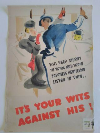 Authentic World War Ii Poster: It 