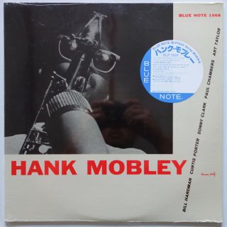 Hank Mobley Blp 1568 On Blue Note - Japan Mono Lp