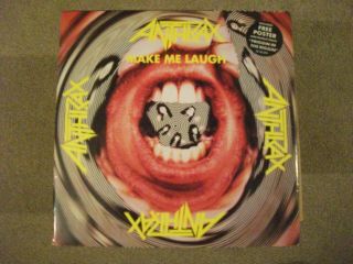 Anthrax Make Me Laugh Ltd Edition 12 ",  Poster 1988 Plays Near