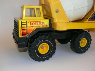 Vintage Tonka 20” Yellow Pressed Steel Cement Mixer Truck XMB - 975 (10 photos) 2