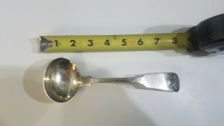 Antique Coin Silver Ladle By F Marquand
