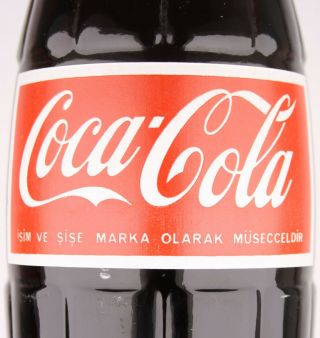 Turkey 1985 1 liter Coca - Cola ACL bottle 3