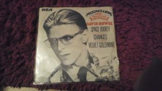 David Bowie Space Oddity,  Changes,  Velvet Goldmine Rare 3track Ep Picture Sleeve