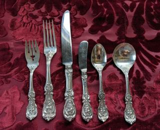 Reed and Barton Francis the 1st Sterling Silver 6 Piece Place Setting 2