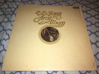 Zz Top First Album 1971 London Blue 1st Usa Pressing Ex W/shrink Vinyl Lp