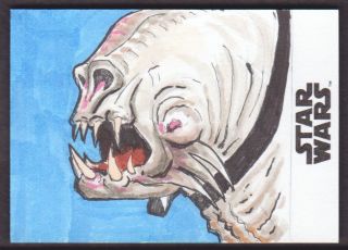 2018 Topps Solo A Star Wars Story Sketch Card By Darren Coburn - James 1/1