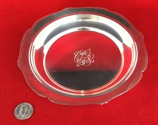 Vintage 11.  5 " X 1.  5 " Alvin Sterling Silver D220 Large Tray Dish Bowl 650g Excel