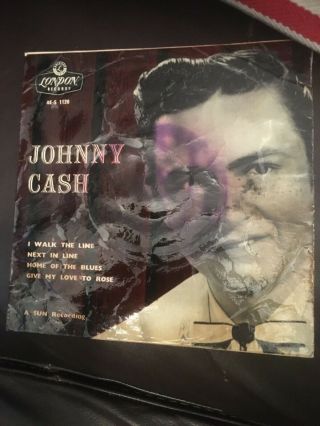 Johnny Cash.  E.  P.  Re - S.  1120,  I Walk The Line