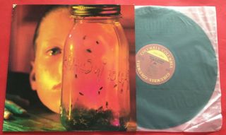 Alice In Chains - Jar Of Fkies & Sap 1994 Korea First Press Lp Sheet