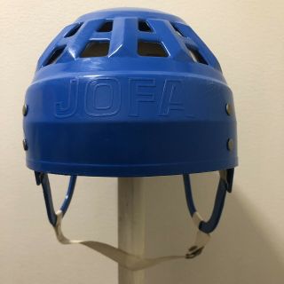 JOFA hockey helmet 23551 Gretzky style blue okey classic vintage 3