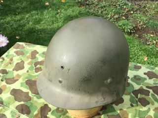 Ww2 M1 Helmet Liner Westinghouse Usmc U.  S.  Army Wwii Repaired Reenactor Grade