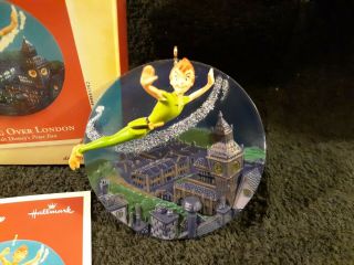 Hallmark 2003 Peter Pan Flying over London Ornament Disney movie 2