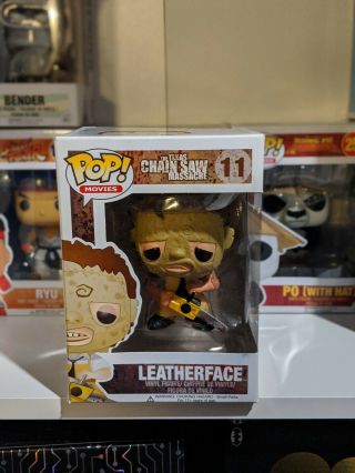 Funko Pop The Texas Chainsaw Massacre 11 Leatherface In Soft Protector