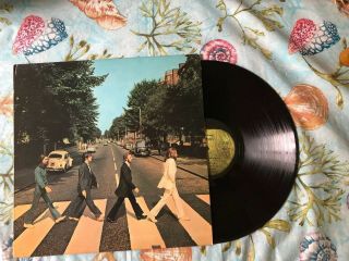 The Beatles Lp Abbey Road Apple Nm Vinyl Ex Cover Manhole No Her Majesty Beauty