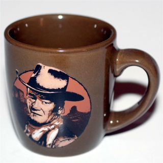 John Wayne The Duke Hollywood Star Legend Cowboy Small Mini Ceramic Mug 2 - 1/2 "