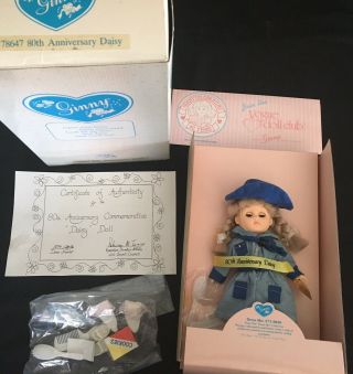 Very Rare Vintage Girl Scout Daisy Doll Ginny Vogue 80th Anniversary