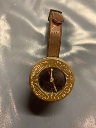 Wwii Paratrooper Compass Band Corps Of Engineers Us Army Superior Magneto Corp