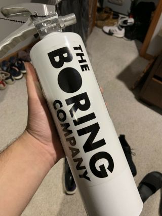 The Boring Company Fire Extinguisher Elon Musk Collectible