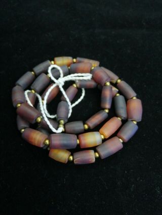 Ancient Roman Agate Round Beads Old Agate Beads Roman Beads