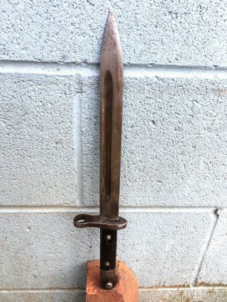 Antique Ottoman Turkish Mauser Bayonet Dagger Not Sword