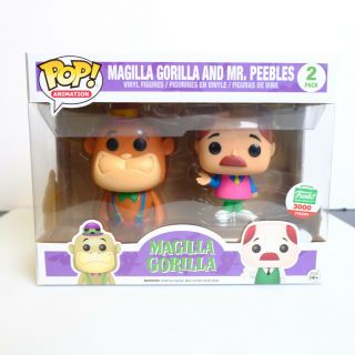 Funko Pop Animation Magilla Gorilla And Mr.  Peebles 2 - Pack Funko Shop Exclusive