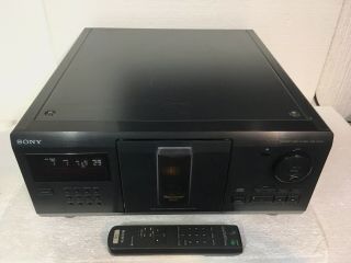 Vintage SONY CDP - CX210 200 Disc CD player/changer W/Remote Bundle - 2