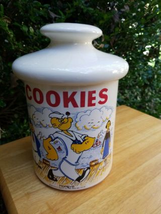 Vintage Popeye Cookie Jar